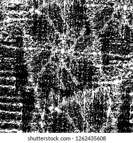 Vector grunge overlay texture. Black and white background