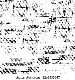Vector grunge overlay texture. Black and white background