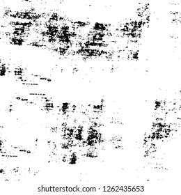 Vector grunge overlay texture. Black and white background