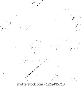 Vector grunge overlay texture. Black and white background