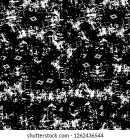 Vector grunge overlay texture. Black and white background