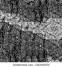 Vector grunge overlay texture. Black and white background