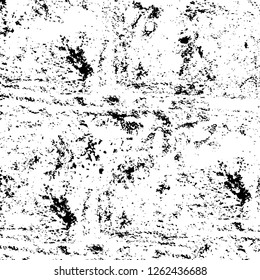 Vector grunge overlay texture. Black and white background