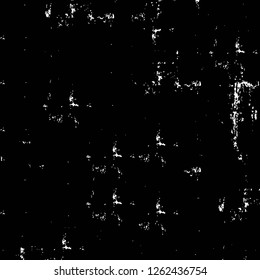Vector grunge overlay texture. Black and white background
