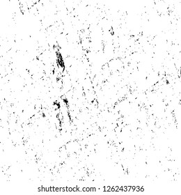 Vector grunge overlay texture. Black and white background