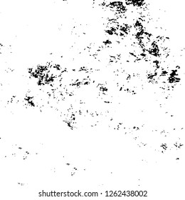 Vector grunge overlay texture. Black and white background