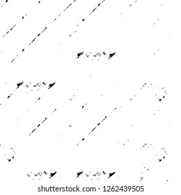 Vector grunge overlay texture. Black and white background