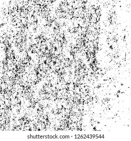 Vector grunge overlay texture. Black and white background