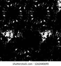 Vector grunge overlay texture. Black and white background