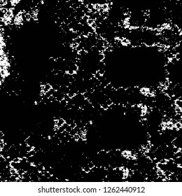 Vector grunge overlay texture. Black and white background