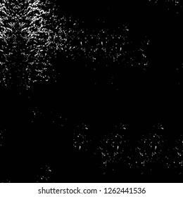 Vector grunge overlay texture. Black and white background
