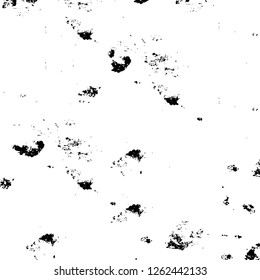 Vector grunge overlay texture. Black and white background