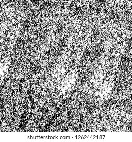 Vector grunge overlay texture. Black and white background