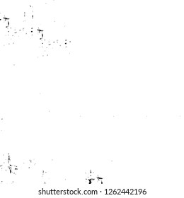 Vector grunge overlay texture. Black and white background