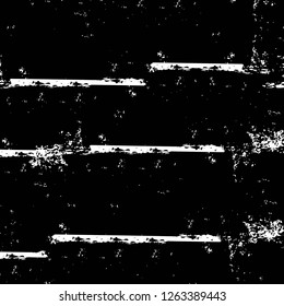Vector grunge overlay texture. Black and white background