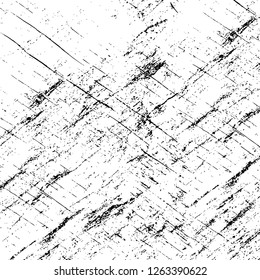 Vector grunge overlay texture. Black and white background