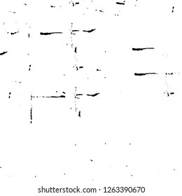 Vector grunge overlay texture. Black and white background