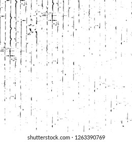 Vector grunge overlay texture. Black and white background