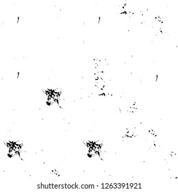 Vector grunge overlay texture. Black and white background