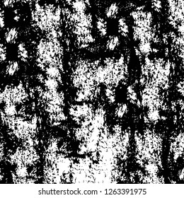 Vector grunge overlay texture. Black and white background
