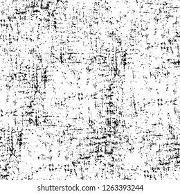 Vector grunge overlay texture. Black and white background