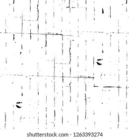 Vector grunge overlay texture. Black and white background