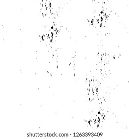 Vector grunge overlay texture. Black and white background