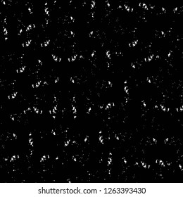 Vector grunge overlay texture. Black and white background