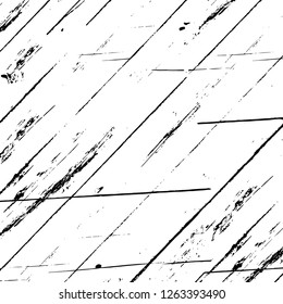 Vector grunge overlay texture. Black and white background