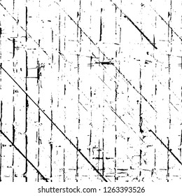 Vector grunge overlay texture. Black and white background