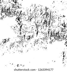 Vector grunge overlay texture. Black and white background