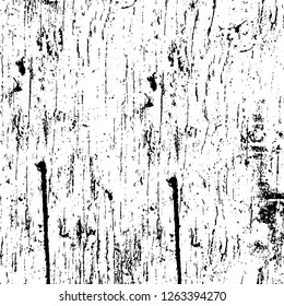 Vector grunge overlay texture. Black and white background