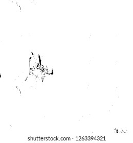 Vector grunge overlay texture. Black and white background