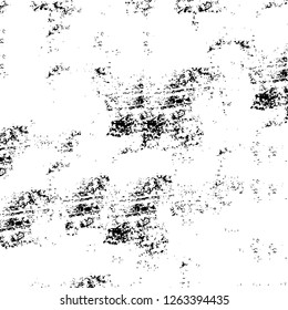 Vector grunge overlay texture. Black and white background