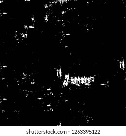 Vector grunge overlay texture. Black and white background