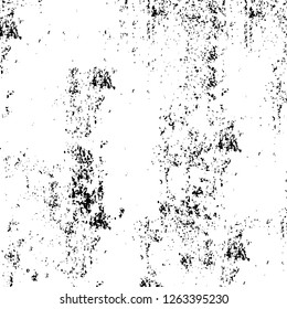 Vector grunge overlay texture. Black and white background