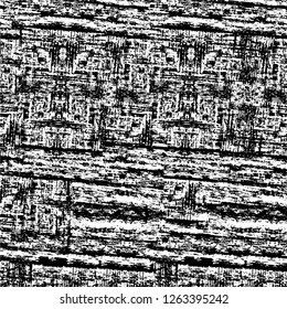 Vector grunge overlay texture. Black and white background