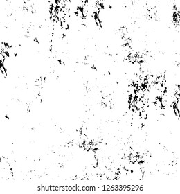 Vector grunge overlay texture. Black and white background