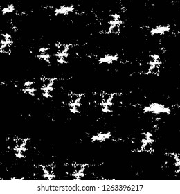 Vector grunge overlay texture. Black and white background