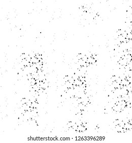 Vector grunge overlay texture. Black and white background