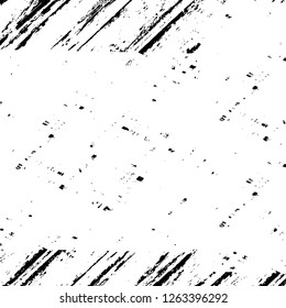 Vector grunge overlay texture. Black and white background