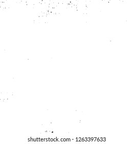 Vector grunge overlay texture. Black and white background