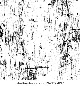 Vector grunge overlay texture. Black and white background