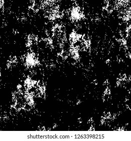 Vector grunge overlay texture. Black and white background