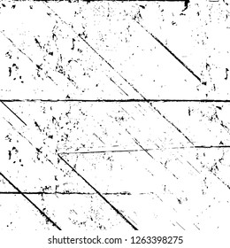 Vector grunge overlay texture. Black and white background