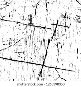Vector grunge overlay texture. Black and white background