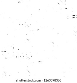 Vector grunge overlay texture. Black and white background