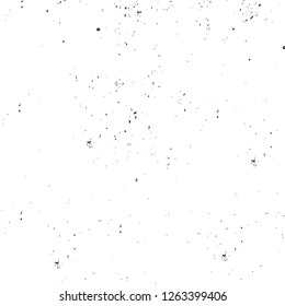 Vector grunge overlay texture. Black and white background