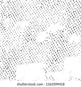 Vector grunge overlay texture. Black and white background