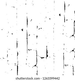 Vector grunge overlay texture. Black and white background
